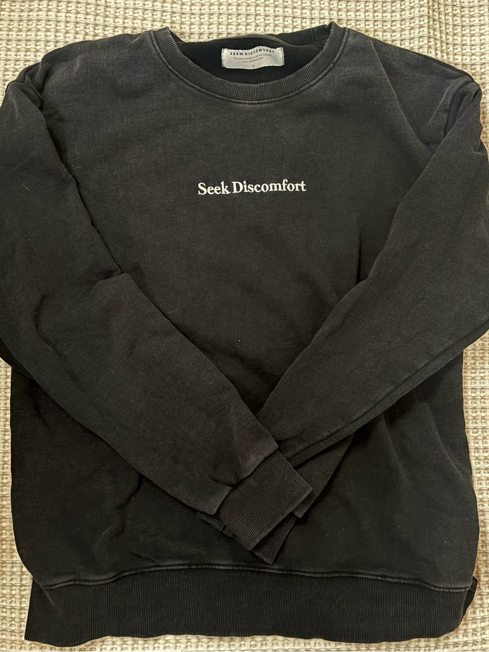Black Crewneck Sweatshirt size large